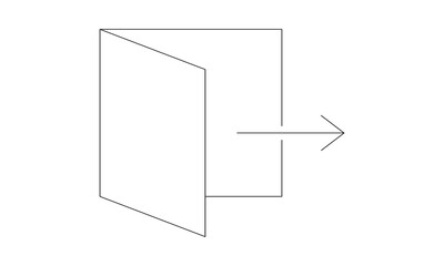 Send export file icon for web and data sharing