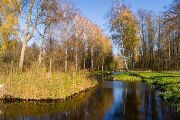Park w zespole pałacowo-parkowym Branickich, Choroszcz. Muzeum Wnętrz Pałacowych w Choroszczycz .