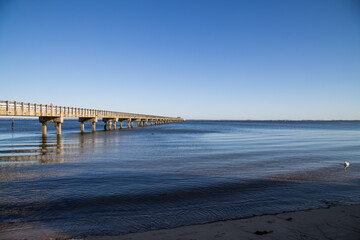 Fototapeta premium Widok na stare drewniane molo, Provincetown, Cape Cod, Massachusetts