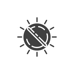 Medicine drug vector icon. filled flat sign for mobile concept and web design. Panacea tablet glyph icon. Symbol, logo illustration. Vector graphics