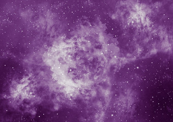 Galaxy background illustration with stars and stardust. Galaxy wallpaper