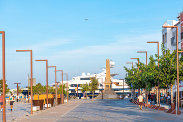 Port of Ibiza pietonal zone