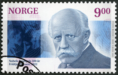 NORWAY - 2001: shows Fridtjof Wedel Jarlsberg Nansen (1861-1930) polar explorer, 1922 Nobel Prize...