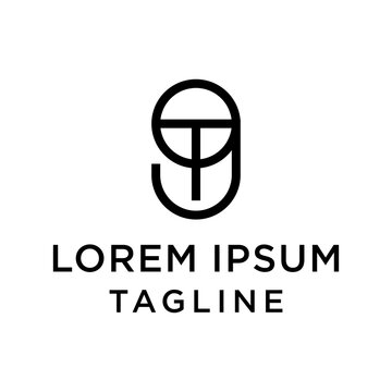 initial letter logo 9T, T9 logo template 