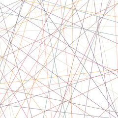 Obraz premium Colorful Lines Random Distribution Computational Generative Art background illustration