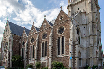 Saint-Philbert-de-Grand-Lieu. Eglise paroissiale. Loire-Atlantique. Pays de Loire	