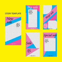 banner social media.vector ilustrations.