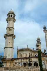 The Bibi Ka Maqbara at Aurangabad India. It was commissioned in 1660 by the Mughal emperor Aurangzeb in the memory of his first and chief wife Dilras Banu Begum.