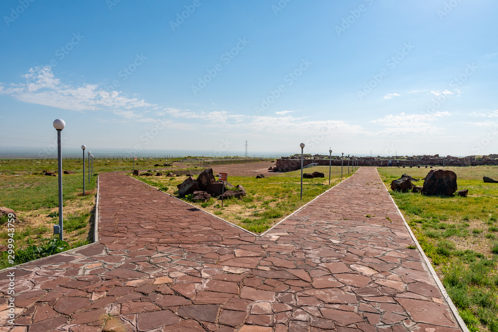 Wall mural taraz akyrtas complex 02