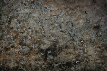 Texture of the Cement Concrete. Dark Grungy Background. Wall and Flooring for Industry Loft Design