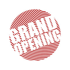 red vector banner grand opening