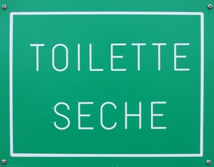 Toilette seche