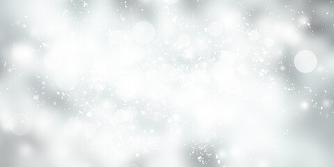 white blur abstract background. bokeh christmas blurred beautiful shiny Christmas lights