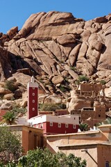 Marokko - Tafraoute - Moschee