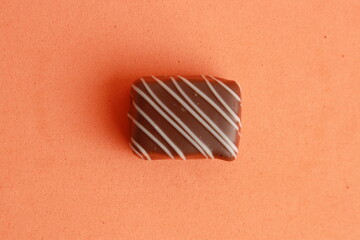 Delicious assorted bonbons cocoa chocolates from Belgium