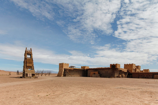 North Africa, Morocco,Quarzazate. Movie set
