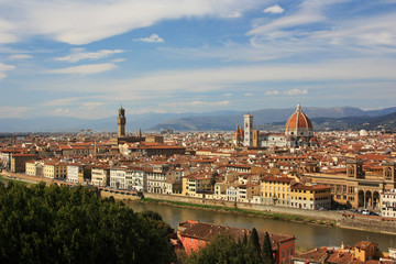 Obraz premium View of the city of Florence, Italy