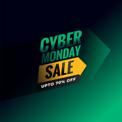 cyber monday sale and discount background design