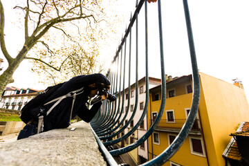 Photographer in the city