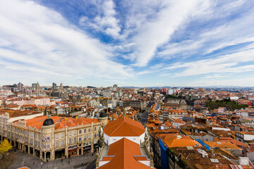 Cityscape view of Porto, Portugal