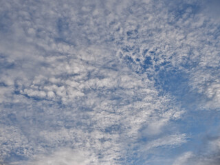 blue sky with clouds