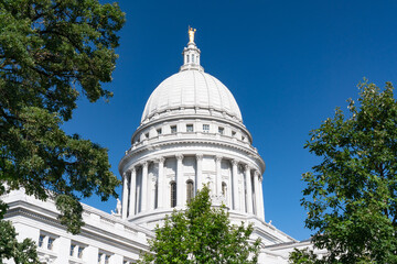 Wisconsin State Capitol Building in Madison, Wisconsin