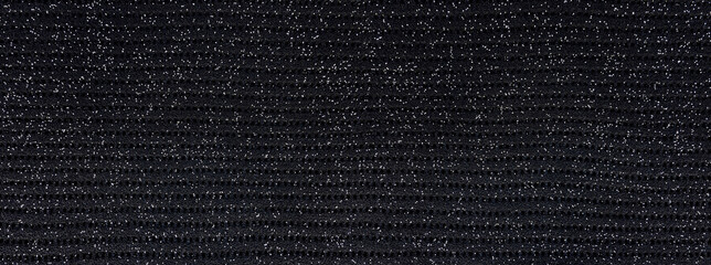 Fototapeta na wymiar Abstraktes Panorama Muster einer Schmutzfangmatte in schwarz mit weiß