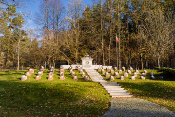 Kopna Góra cmentarz Powstańców Listopadowych, Podlasie, Polska © podlaski49