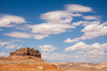 landscape on the Goblin state park in the united states of america