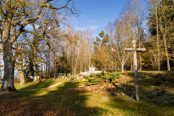 Kopna Góra cmentarz Powstańców Listopadowych, Podlasie, Polska © podlaski49