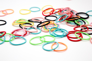 Elastic band for hair figure