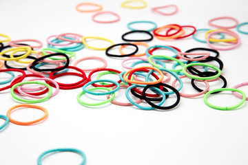 Elastic band for hair figure