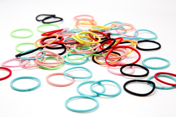 Elastic band for hair figure