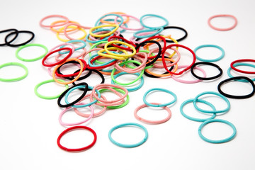 Elastic band for hair figure