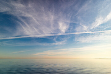sunrise over the sea