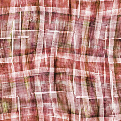Checkered seamless pattern. Watercolor background.