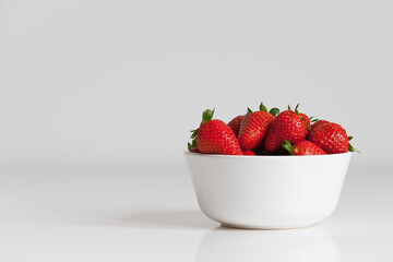 Strawberries in Bowl