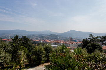 Fototapeta na wymiar Vistas de la ciudad de Vigo