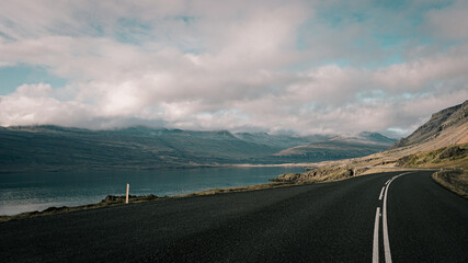 Road in iceland