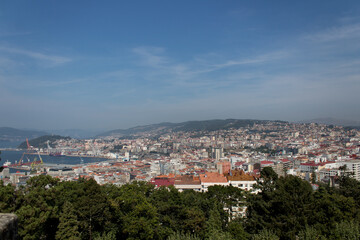 Fototapeta na wymiar Ciudad de Vigo
