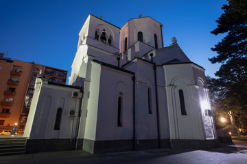 Fototapeta na wymiar Church of Saint Sava in Belgrade