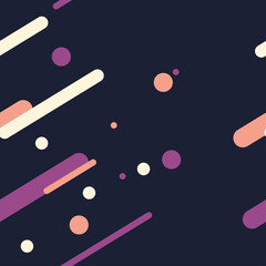 Futuristic flat  dynamic design pattern 80s