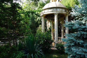 gazebo in the park