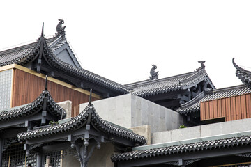 The roof of ancient Chinese Architecture