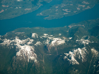 Canada Islands forest and pacific ocean  © Feng