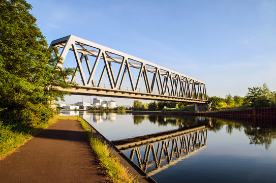 Eisenbahnbr&uuml;cke Genthin-Jerichow