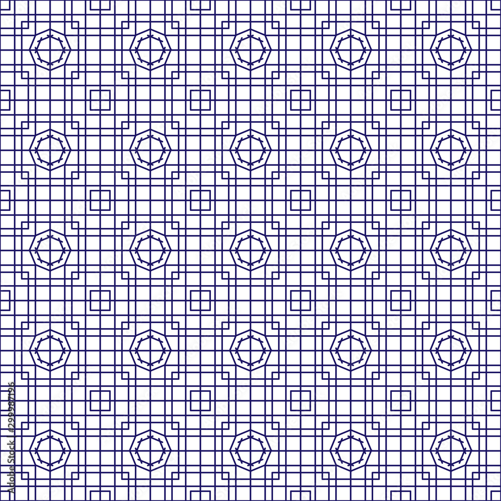 Poster asian pattern. asian background. modern illustration. seamless tile. seamless fabric texture print. 