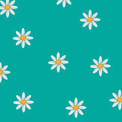 seamless background with flowers