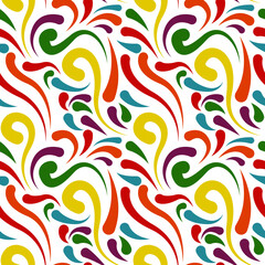 drip lines pattern color vector illustration 