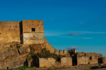 sagunto castle  is a tourist and cultural icon of this city of Alicante in Spain